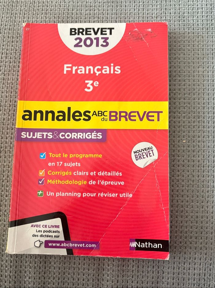 livre brevet