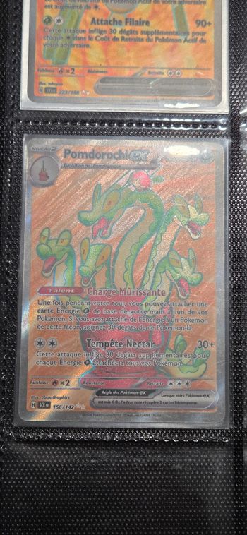 Carte Pokémon Pomdorochi Ex 156/142