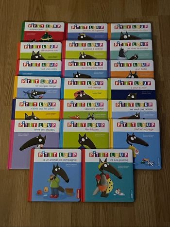 Lot de 20 livres le p’tit loup Auzou 🐺