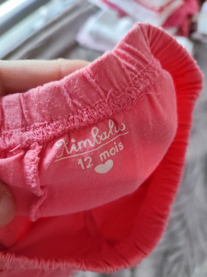 Lot de 3 shorts 12 mois fille - photo numéro 10