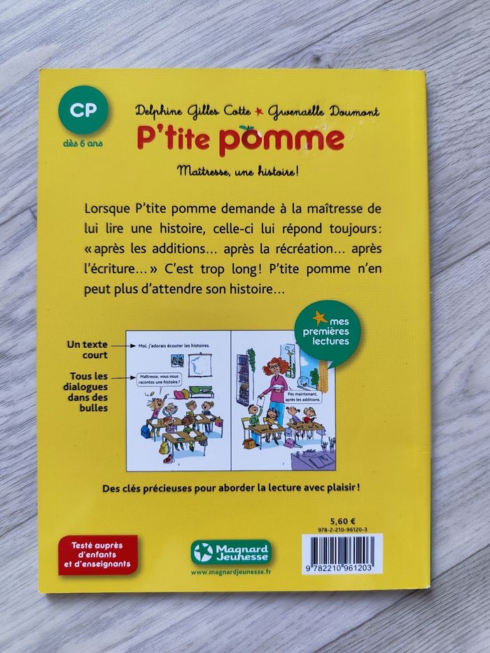 Livre CP p'tite pomme - photo numéro 2