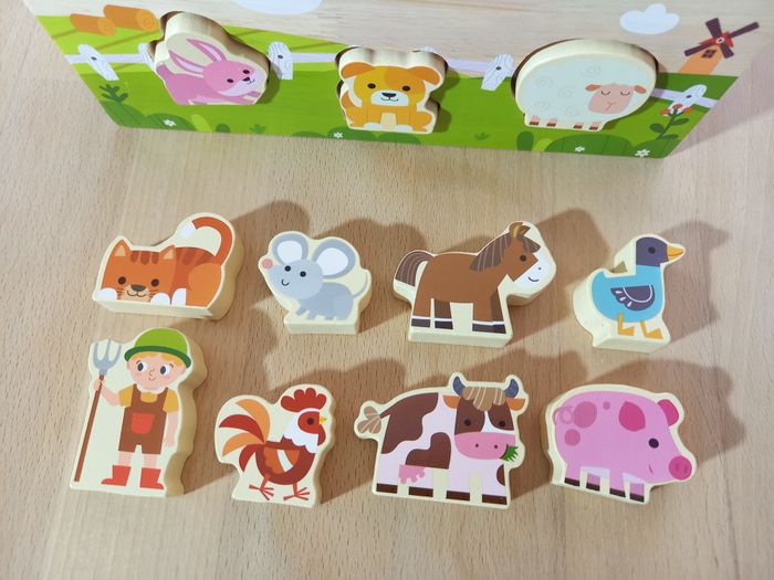 🐷 Jeu d'éveil et formes à encaster - photo numéro 2