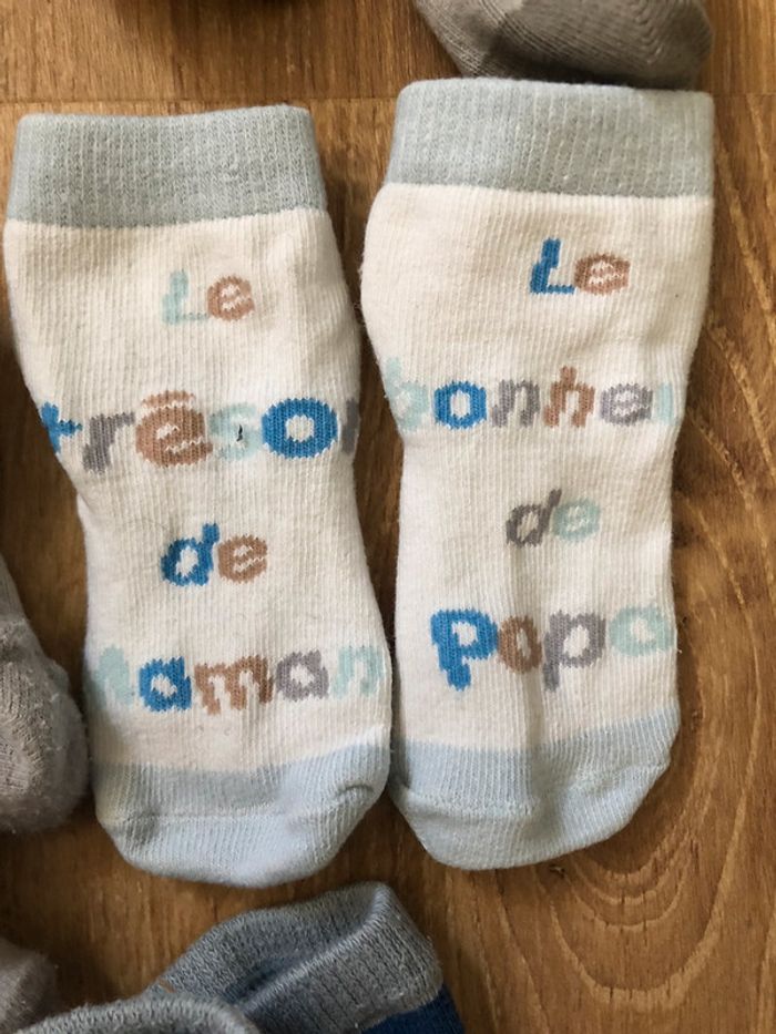 Lot de 7 paires de chaussettes t17 - photo numéro 2