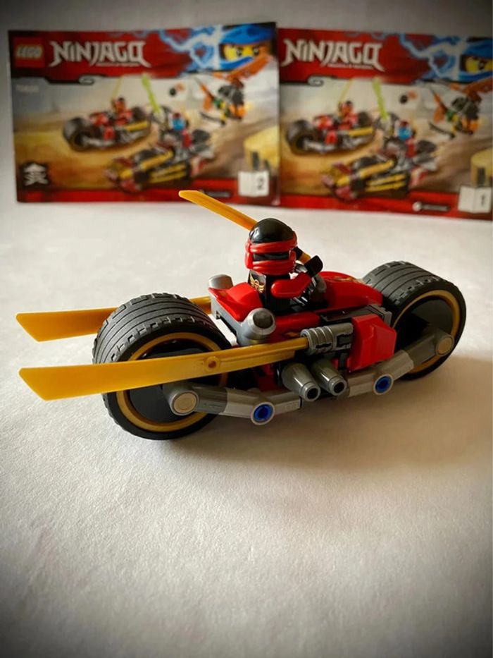 LEGO Ninjago 70600 - La Poursuite en Moto des Ninja - Très Bon état - Complet avec notice - photo numéro 7