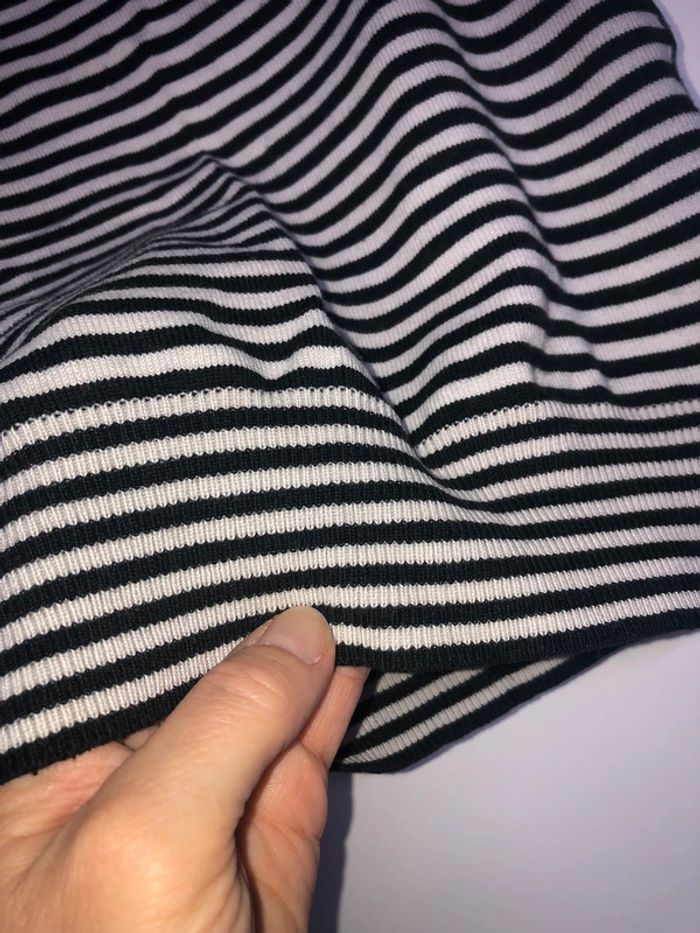 Top Étam en coton sans manches à rayures - photo numéro 4