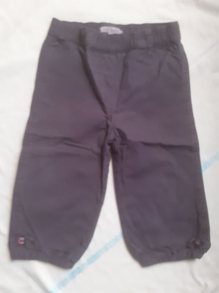 Pantalon mauve bouffant