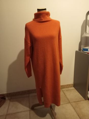 Robe pull orange