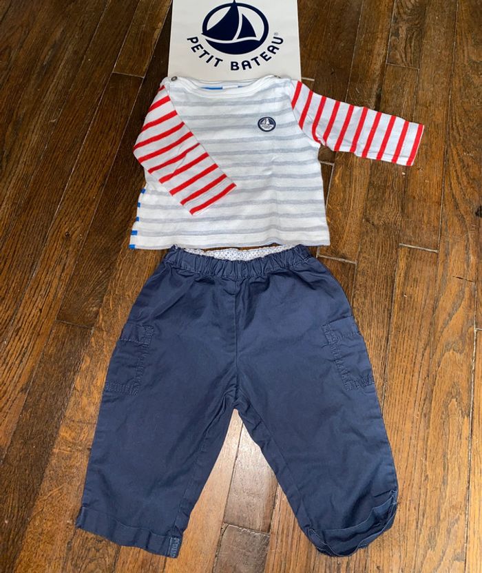ensemble petit bateau 6 mois