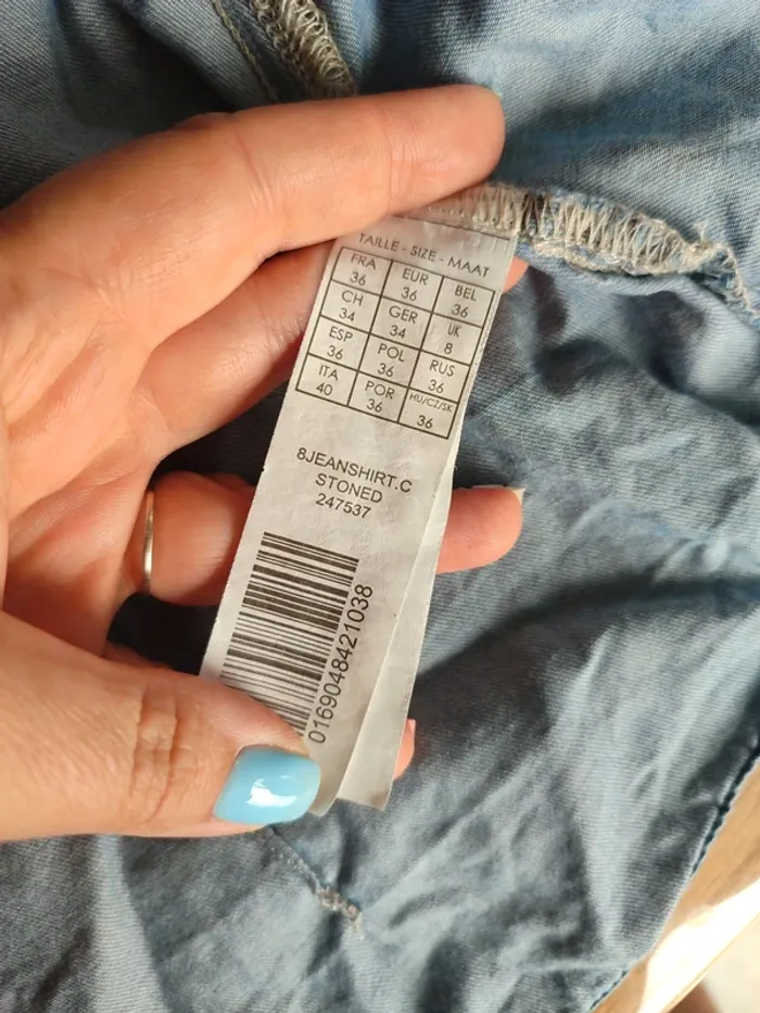 Chemise en jean femme - photo numéro 4