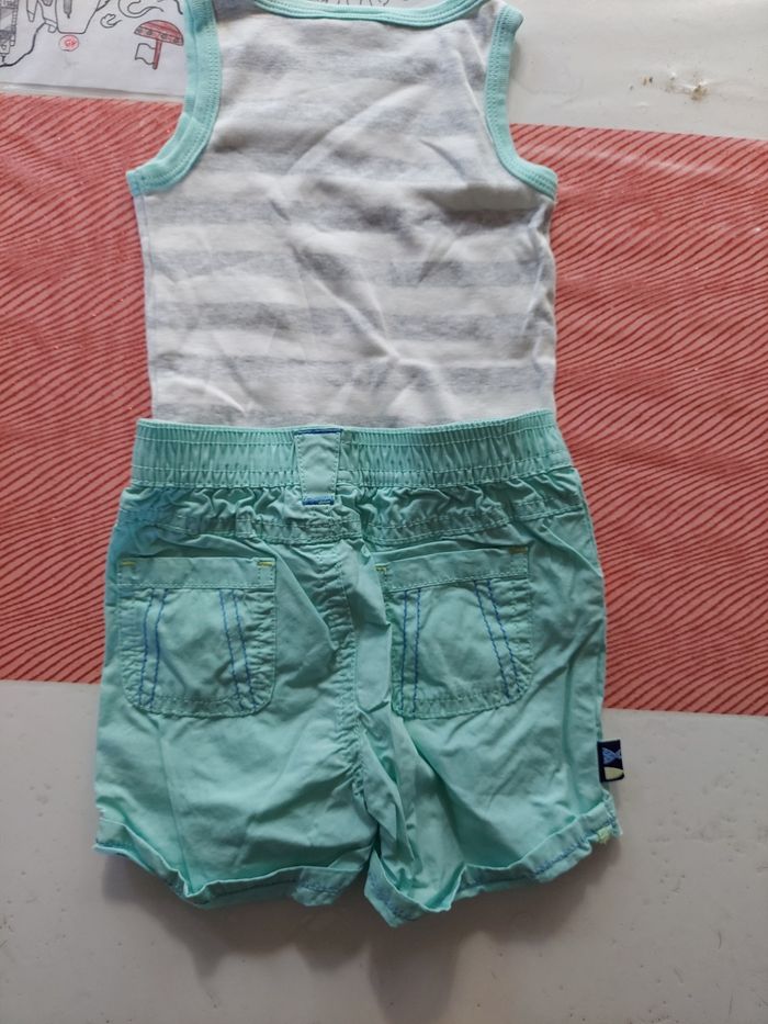 Ensemble sergent major 9mois short body - photo numéro 2