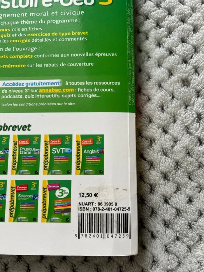 Livre prépa brevet - photo numéro 3
