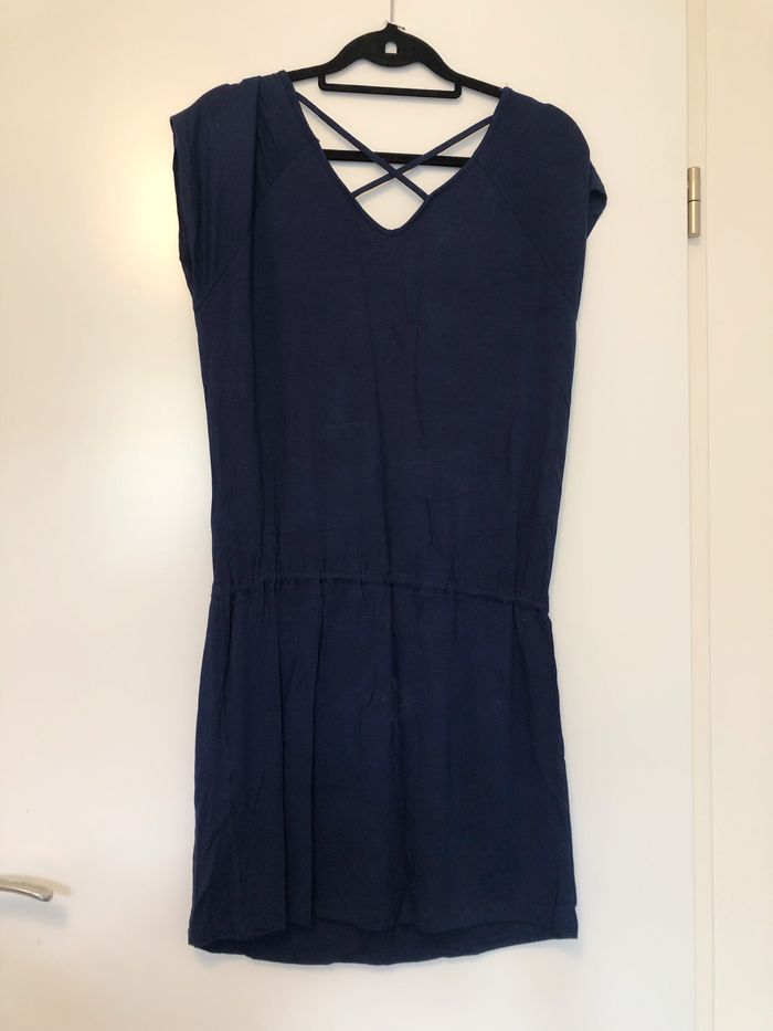 Robe d’été bleue marine C&A