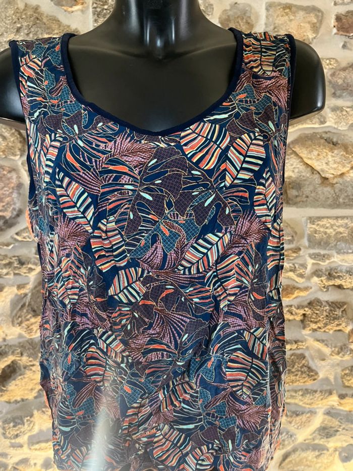 Débardeur fleurie Thalassa taille 4 - photo numéro 2