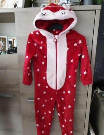 Pyjama combinaison vert vertbaudet 4 ans