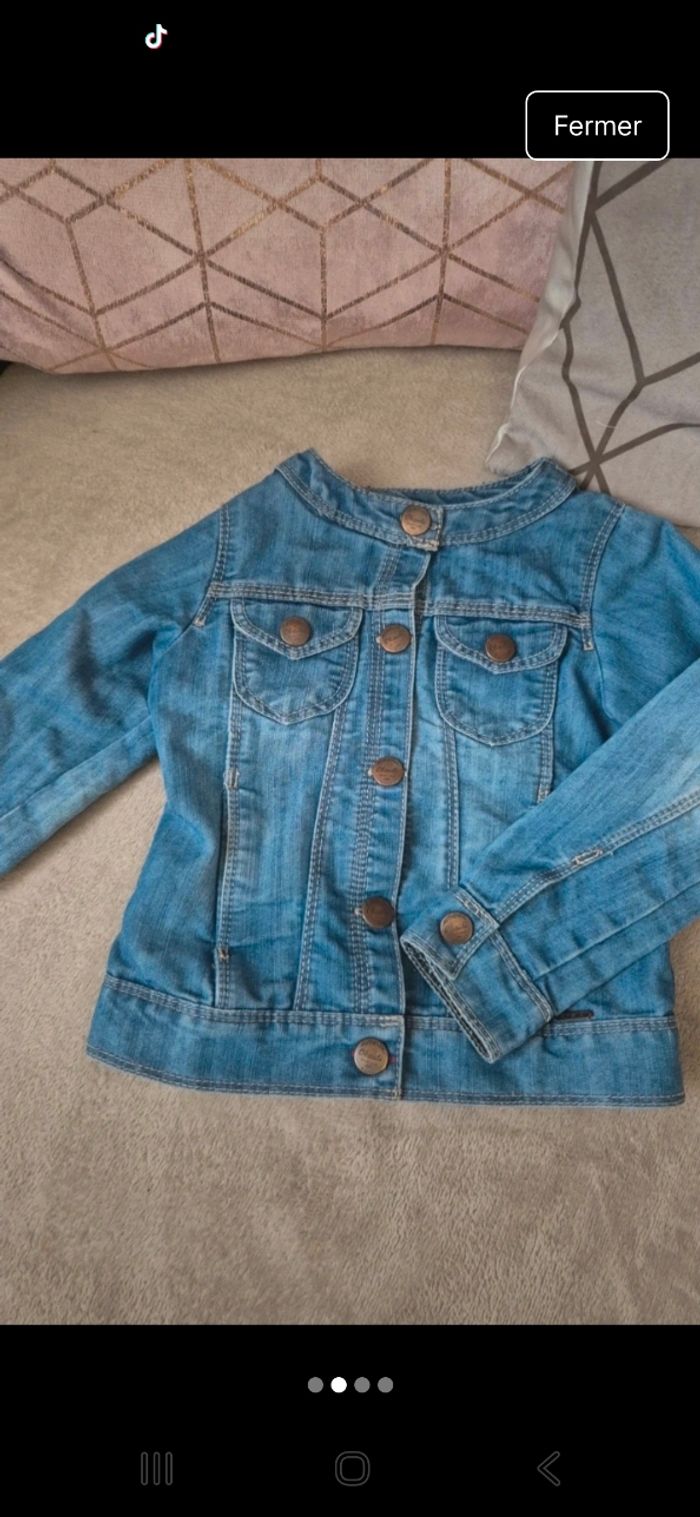 Veste en jean okaidi 3 ans - photo numéro 2