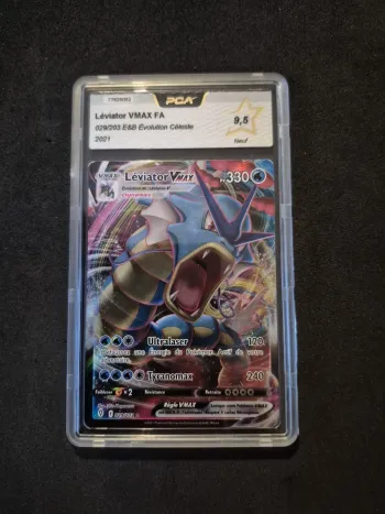 Carte Pokemon Léviator Vmax 029/203 Evolution Céleste EB07 PCA 9.5 FR