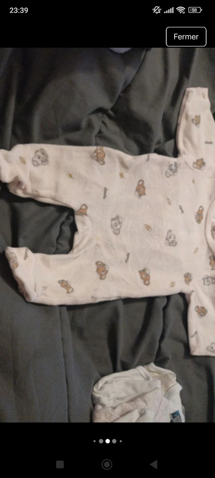 Lot de pyjama bébé fille - photo numéro 7