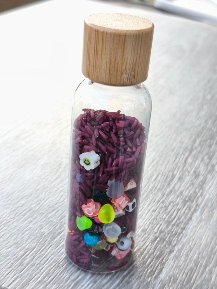 Bouteille sensoriel, jouet d’éveil coloré, retour au calme - photo numéro 3