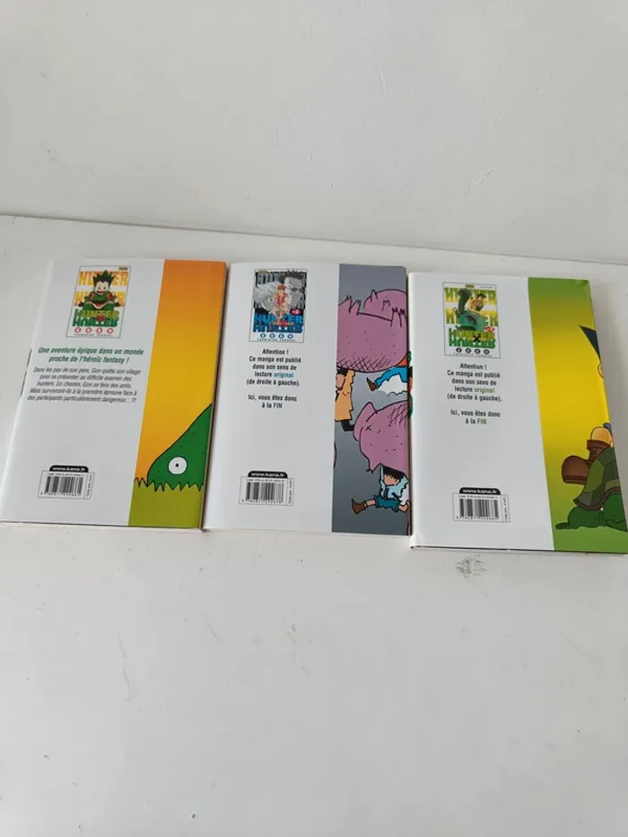 Lot de 3 mangas hunter x hunter 1 a 3 - photo numéro 2