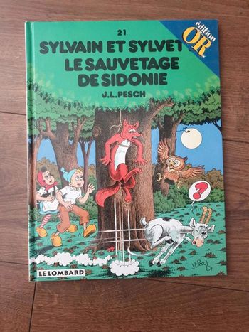 Bande  dessinée  Sylvain  et Sylvette