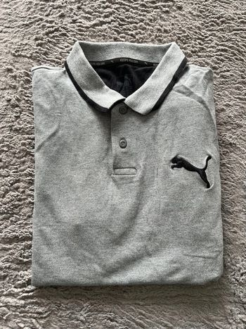 Polo gris puma taille S