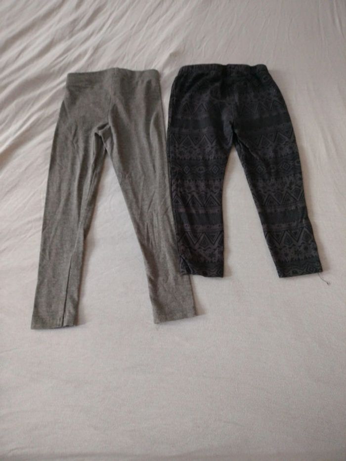 Lot de 2 leggings 3 ans - photo numéro 5