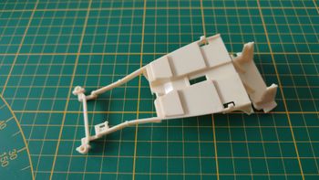 Châssis intérieur pièce détachée miniature Bburago Burago Bugatti Atlantic 1936 1/24 1/24e 1/24ème #