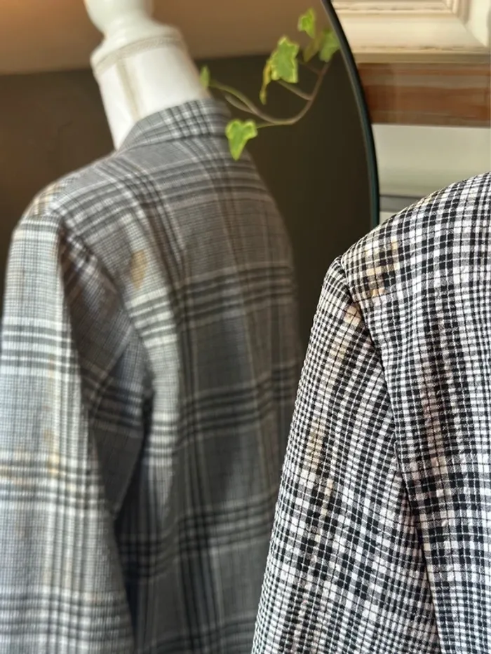 Veste blazer oversize à carreaux Weekday – Taille 36 - photo numéro 13