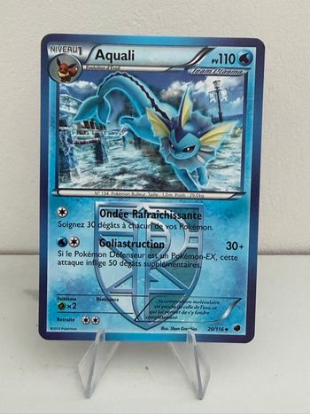Carte Pokémon Aquali 20/116 Glaciation Plasma NM