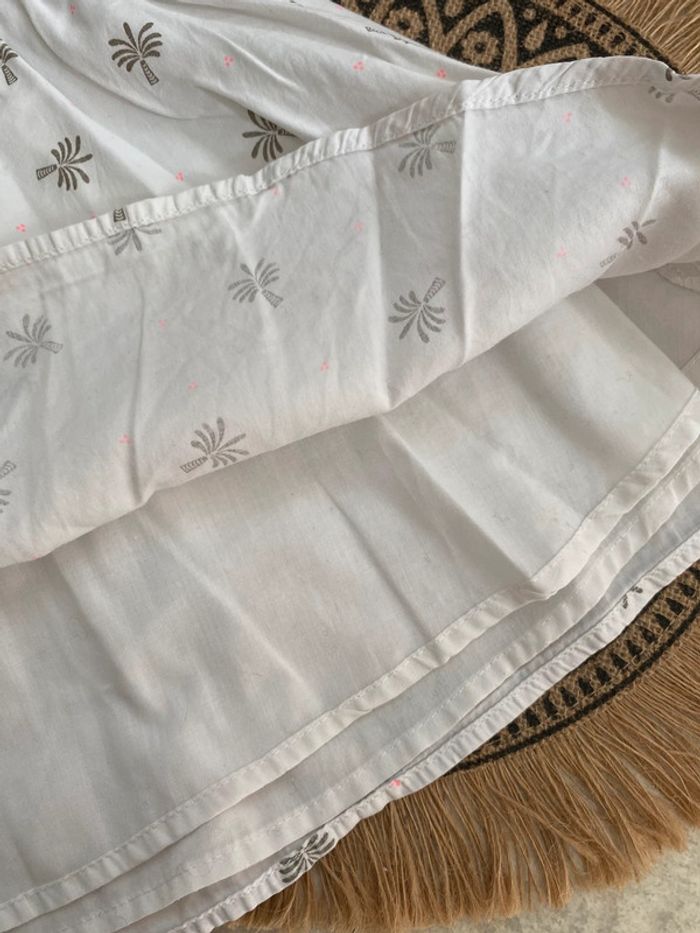 Robe blanche palmiers Tape à l’œil - photo numéro 4