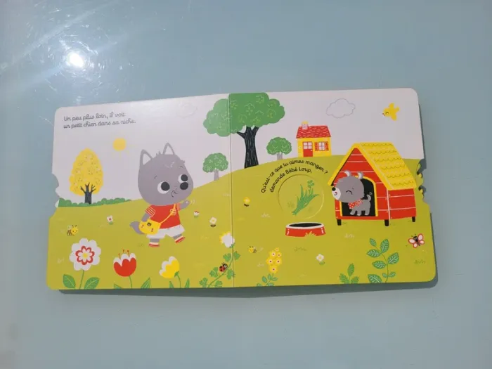 Livre animé Bébé Loup 🐥 Qui mange quoi ? 🫏 - photo numéro 4