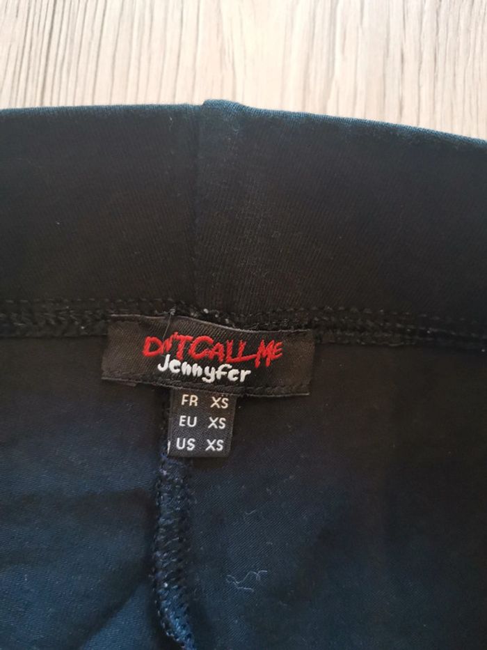 Legging Jennyfer noir et blanc taille XS - photo numéro 3