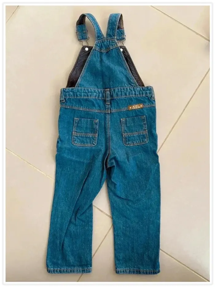 Salopette en jeans 36 mois, Kiabi - photo numéro 4