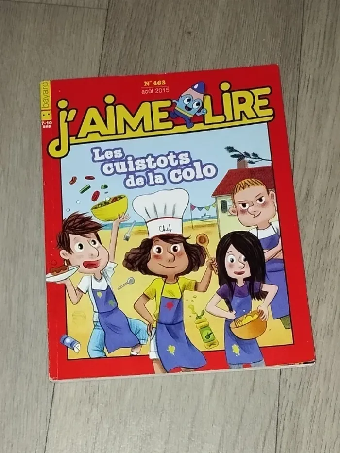 Lot de 8 magazines J’aime lire année 2015-16 L041 - photo numéro 5