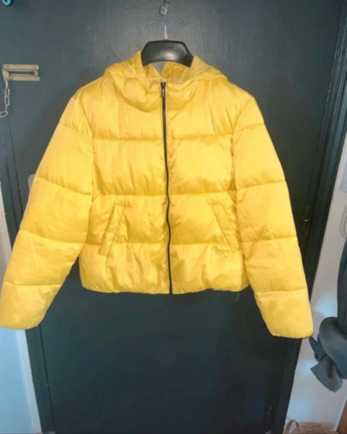 Doudoune jaune