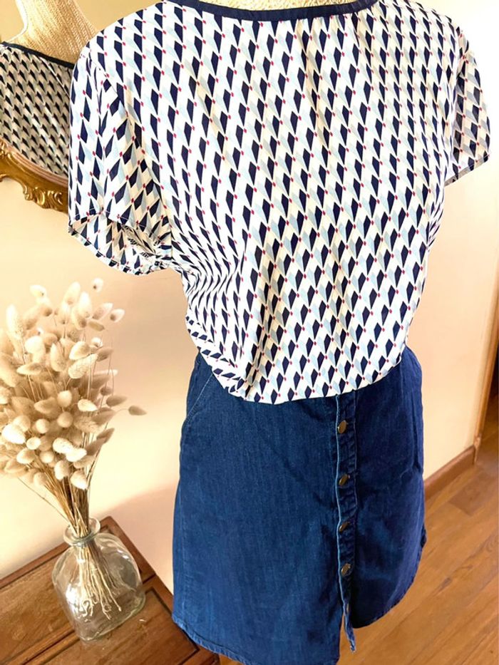 Jupe en Jean Classique à boutonnage - photo numéro 3