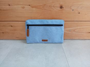Pochette cabaïa bleue claire neuve