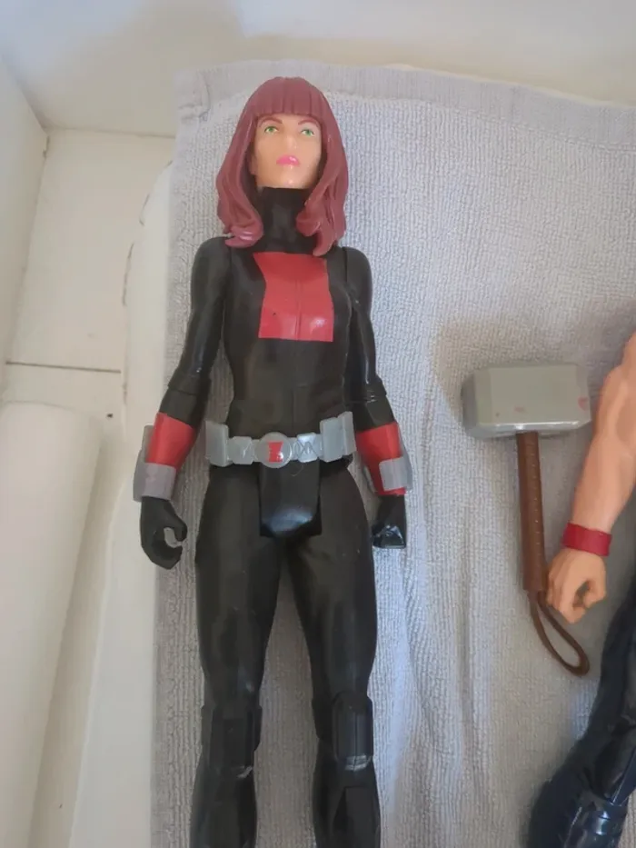 Lot de 7 grandes figurines articulées marvel - photo numéro 6