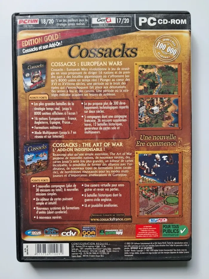 Jeu vidéo PC Cossacks - photo numéro 3