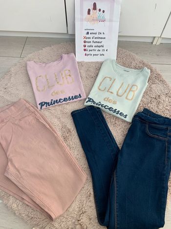 2 Ensembles vert baudet 14 ans