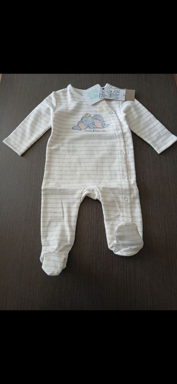 Pyjamas fille chaud dedans dumbo disney 6 mois