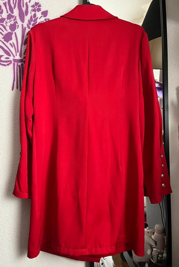 Robe blazer rouge Shein - photo numéro 2