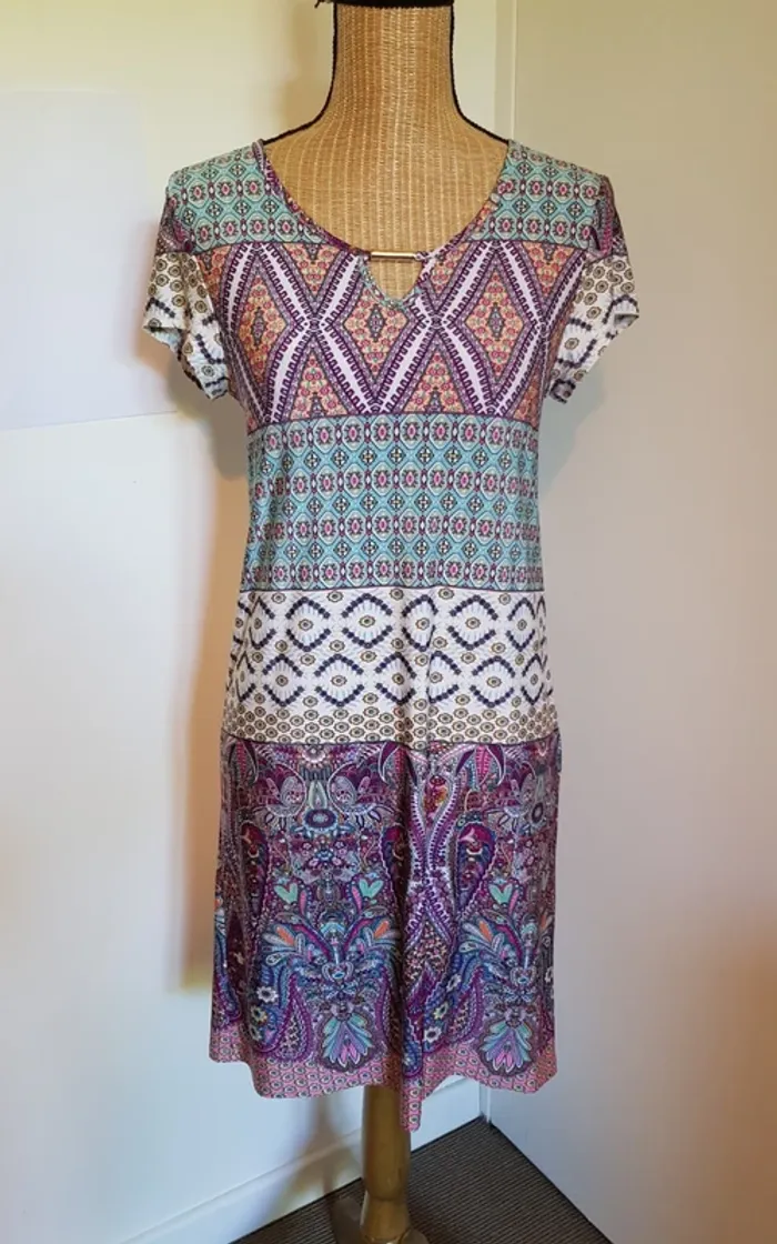 Robe d'été style ethnique