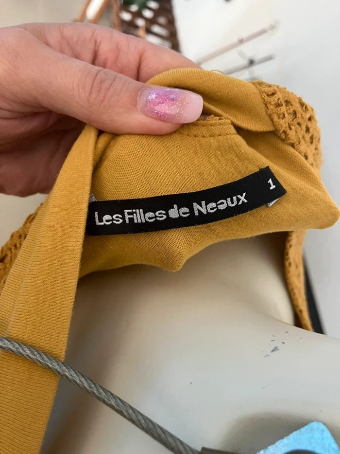 Robe moutarde taille 1 / S/ 36 - photo numéro 9