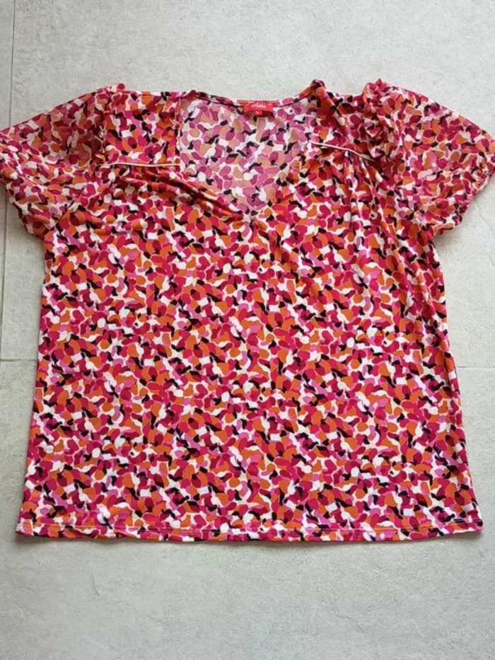 Blouse fleurie