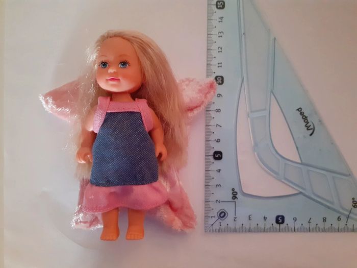 🎀 Déguisement de lapin pour petite poupée - photo numéro 4
