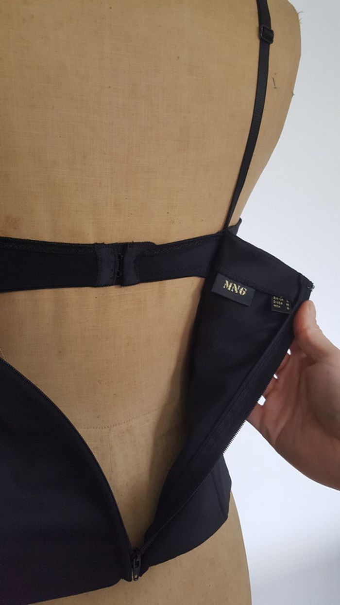 Bustier satiné Mango L - photo numéro 4