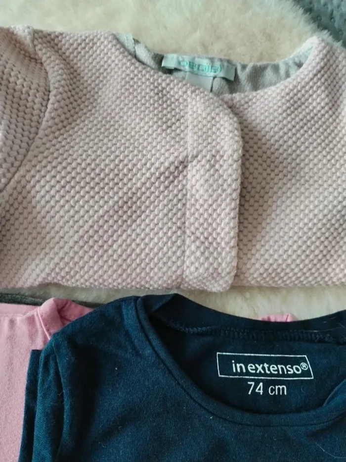 Lot vêtements fille 9 mois - photo numéro 5