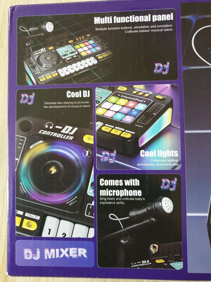Table de mixage DJ enfant - photo numéro 3