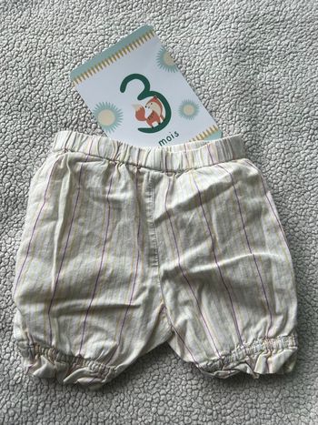 Short léger - 3 mois